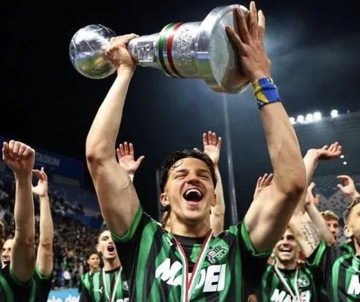 Sassuolo nakon osvajanja Serie B i promocije
