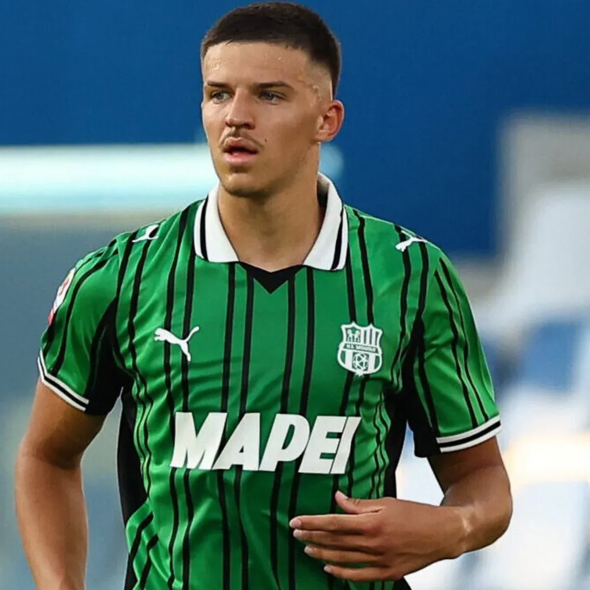 Muharemović u Sassuolo dresu u završnoj fazi italijanskog perioda
