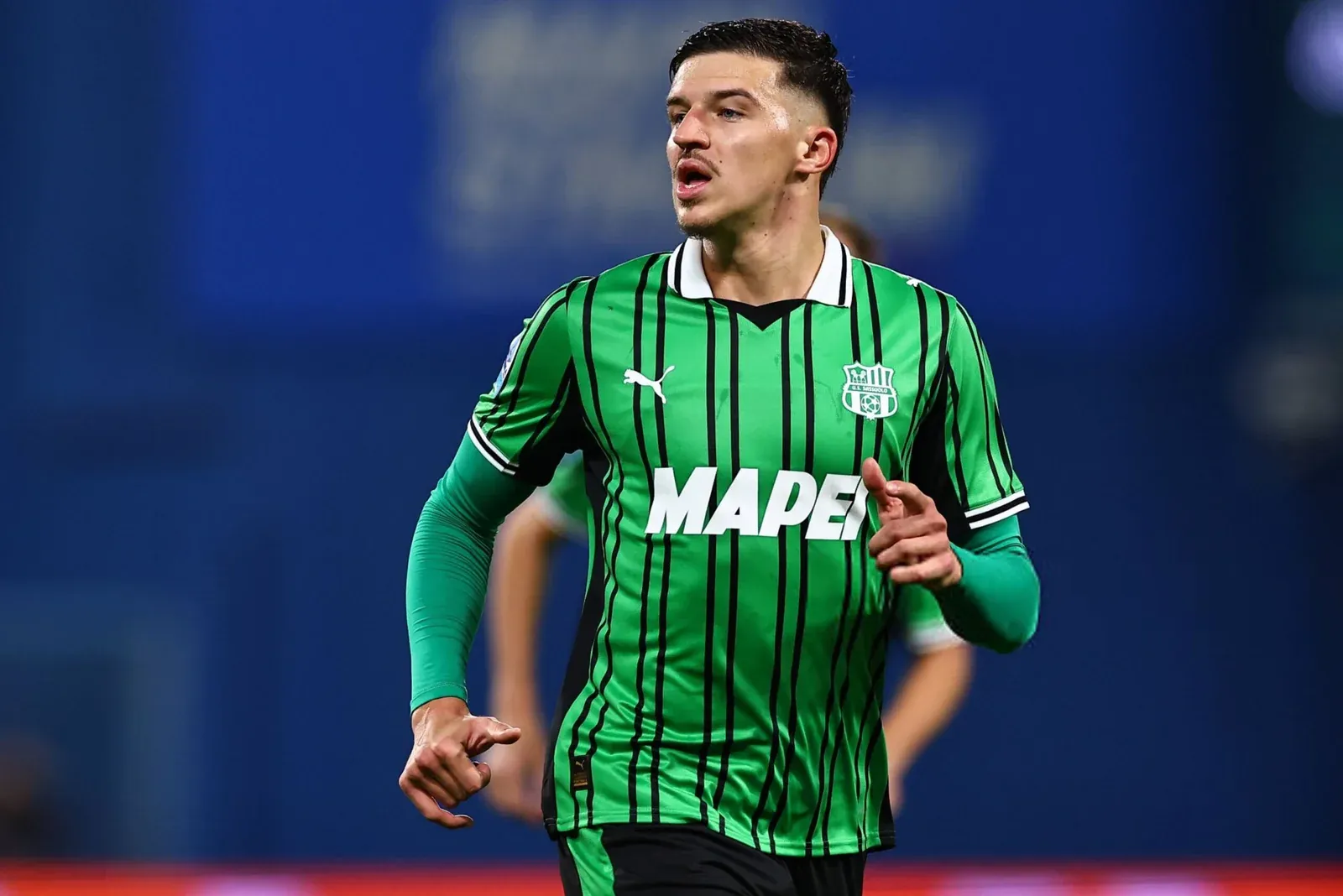 Muharemović u ligaškoj akciji za Sassuolo