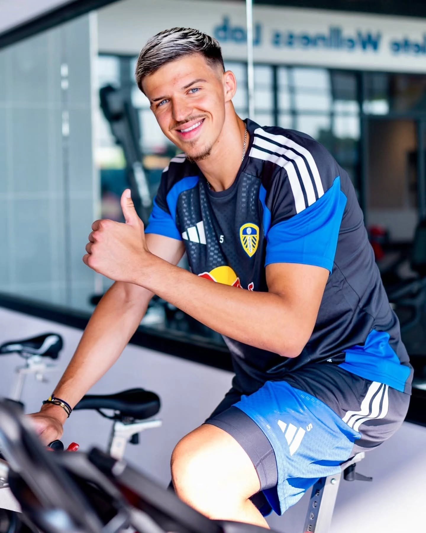Tarik Muharemović as a Leeds United player