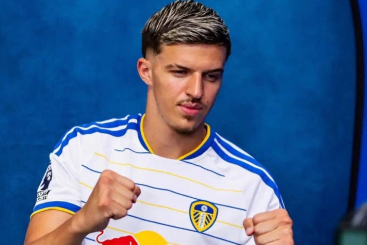 Tarik Muharemovic ahead of Arsenal vs Leeds United at Emirates Stadium
