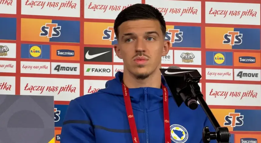 Tarik Muharemović u dresu Leeds Uniteda